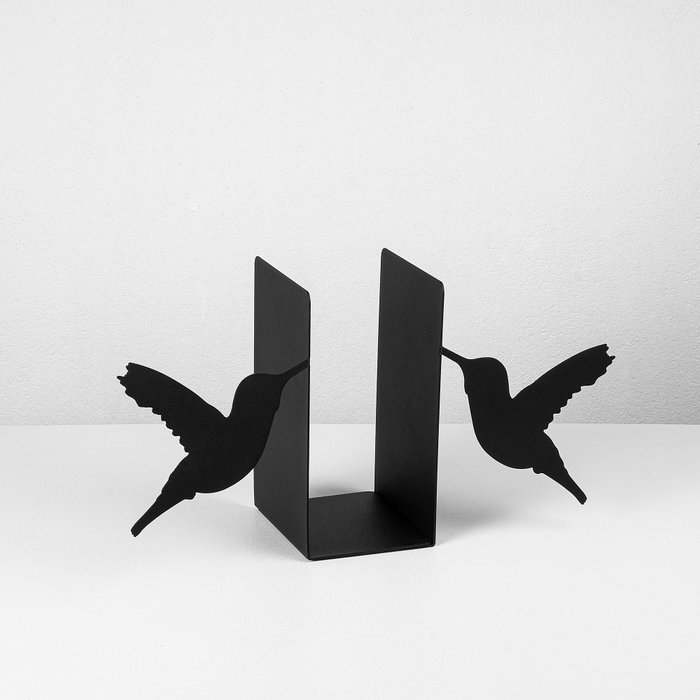 Aberto Design Sujetalibros de Metal Negro Aberto Design Sujetalibros de Metal Negro